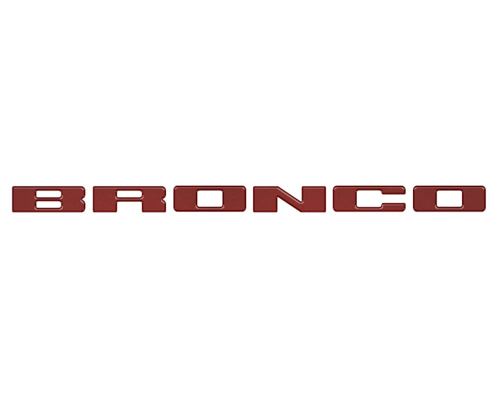 Front Grille Letters Overlays Fits 2021-2024 Ford Bronco Sport