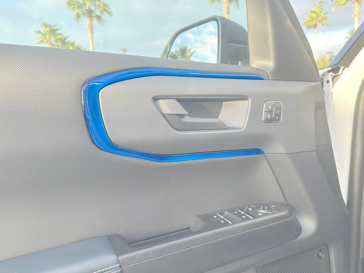 Interior Door Accent Trim Fits 2021-2024 Ford Bronco Sport