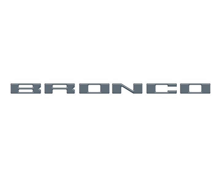 Glove Box Letters Inserts Fits 2021-2025 Ford Bronco
