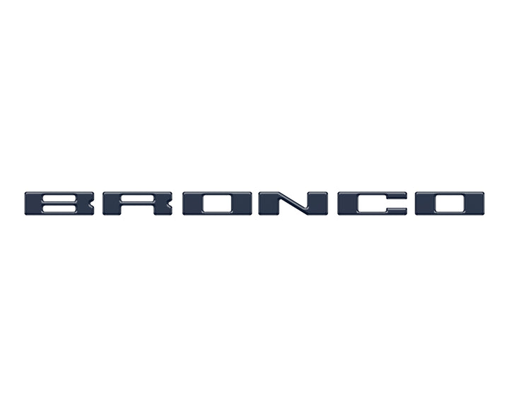 Glove Box Letters Inserts Fits 2021-2025 Ford Bronco