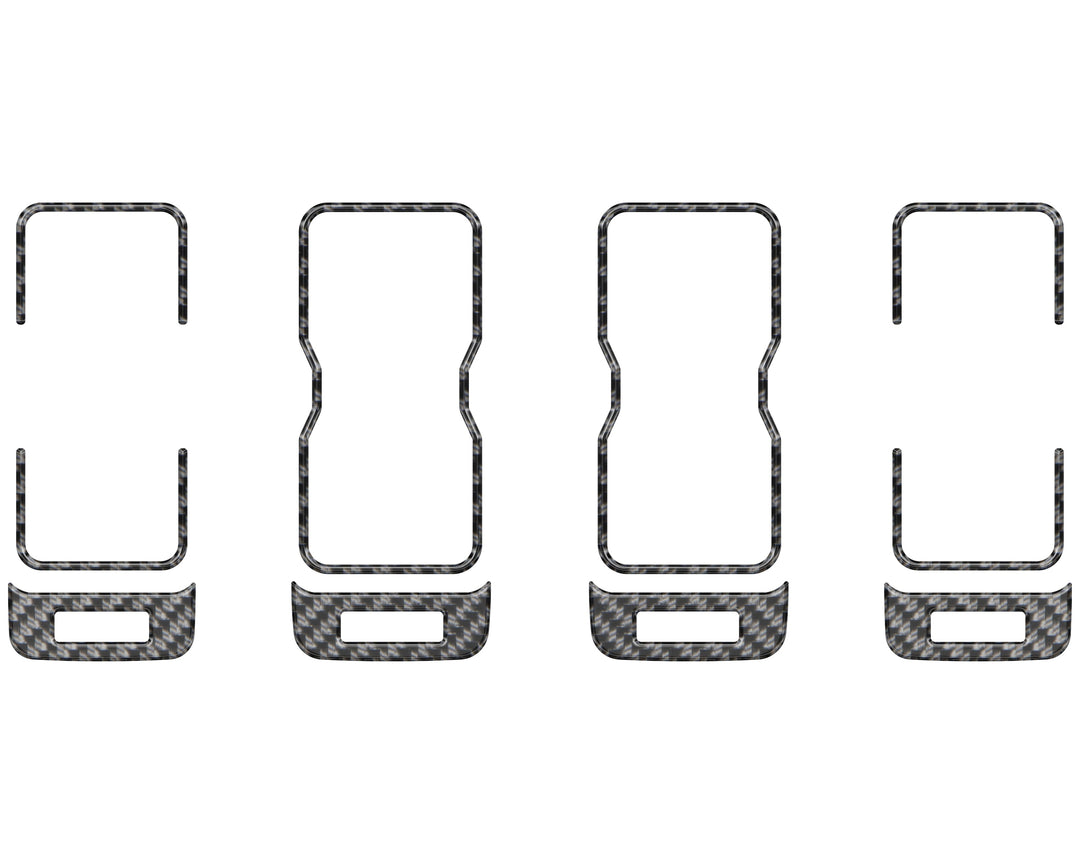 A.C. Vent Accent Trim Fits 2021-2025 Ford Bronco