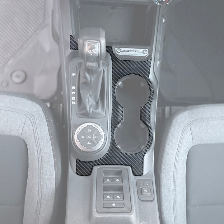 Transmission Center Console Accent Overlay Fits 2021-2025 Ford Bronco