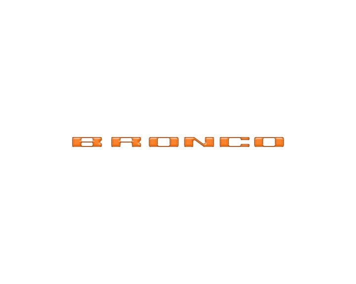 Passenger Dash Letter Inserts Fits 2025-2025 Ford Bronco Sport
