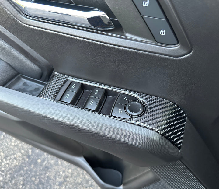 Door Switches Accent Trim Fits 2023-2025 Chevrolet Colorado & GMC Canyon