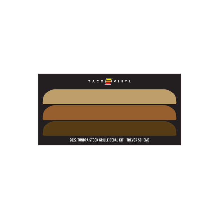 2022+ Tundra Offroad Grille Decal