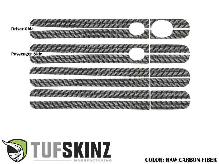 Door Handle Accent Trim Fits 2012-2018 Ford Focus, RS, ST