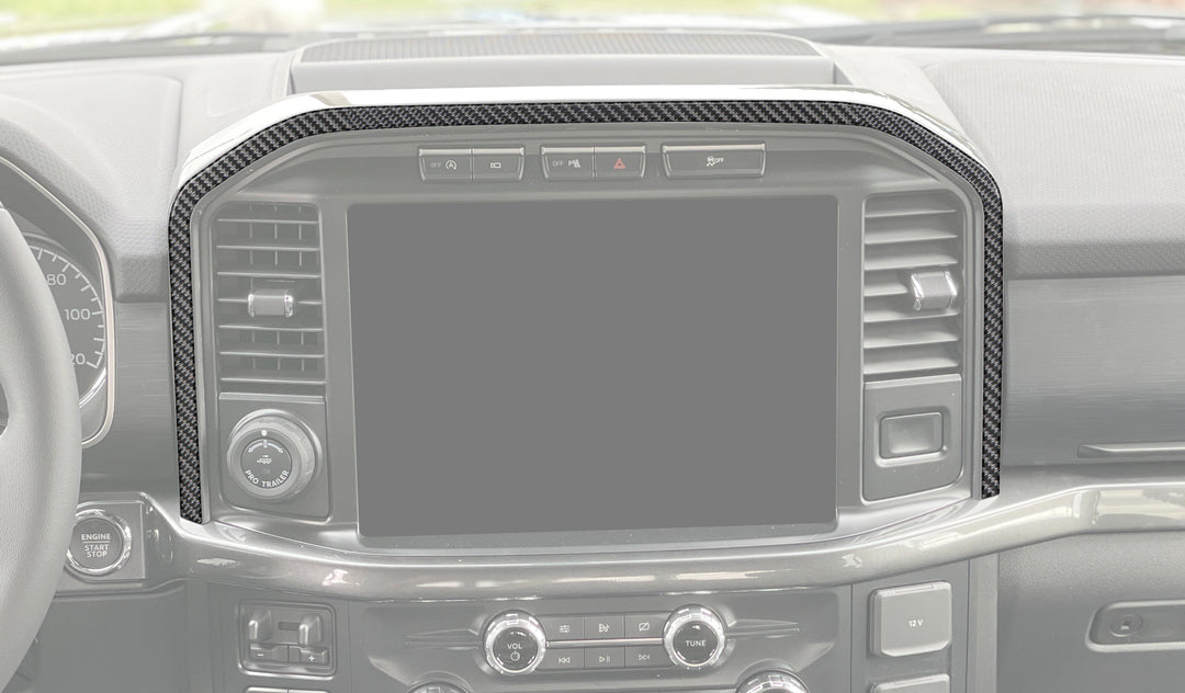 Center Dash Accent Trim Fits 2021-2025 Ford F-150