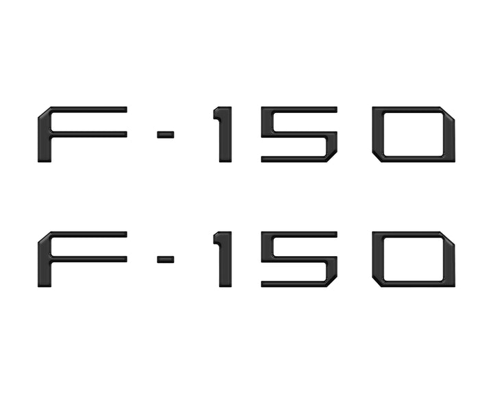 Charge Port Lid Letter Inserts Fits 2022-2025 Ford F-150 Lightning