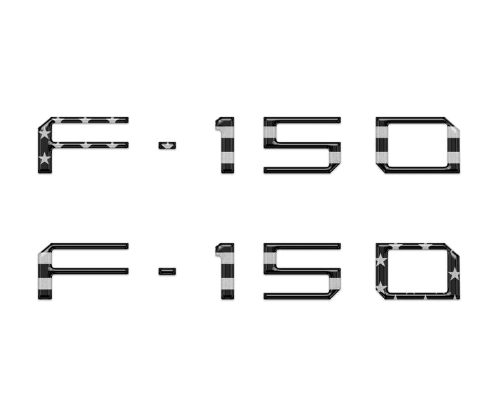 Charge Port Lid Letter Inserts Fits 2022-2025 Ford F-150 Lightning