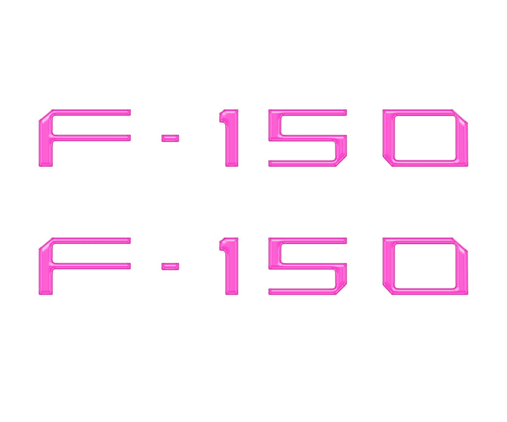 Charge Port Lid Letter Inserts Fits 2022-2025 Ford F-150 Lightning