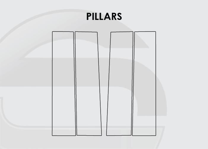 Ford F150 Window Pillar ProTech Kit