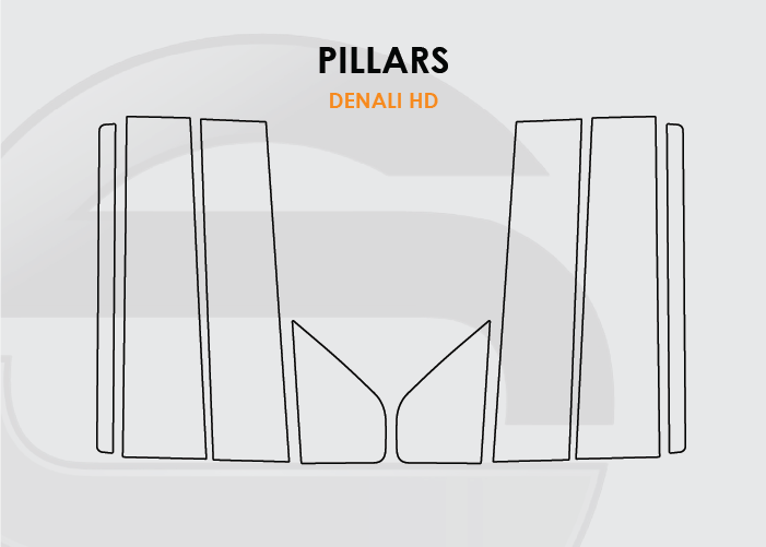 GMC Sierra Pillar ProTech Kit