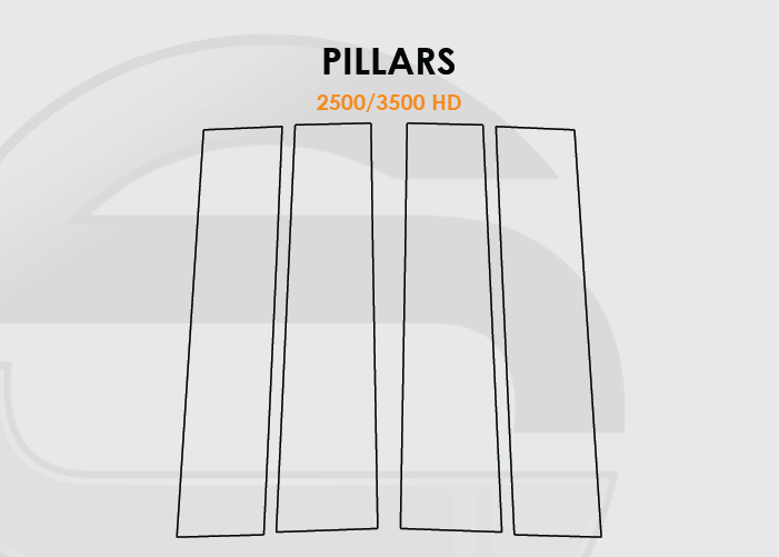 GMC Sierra Pillar ProTech Kit