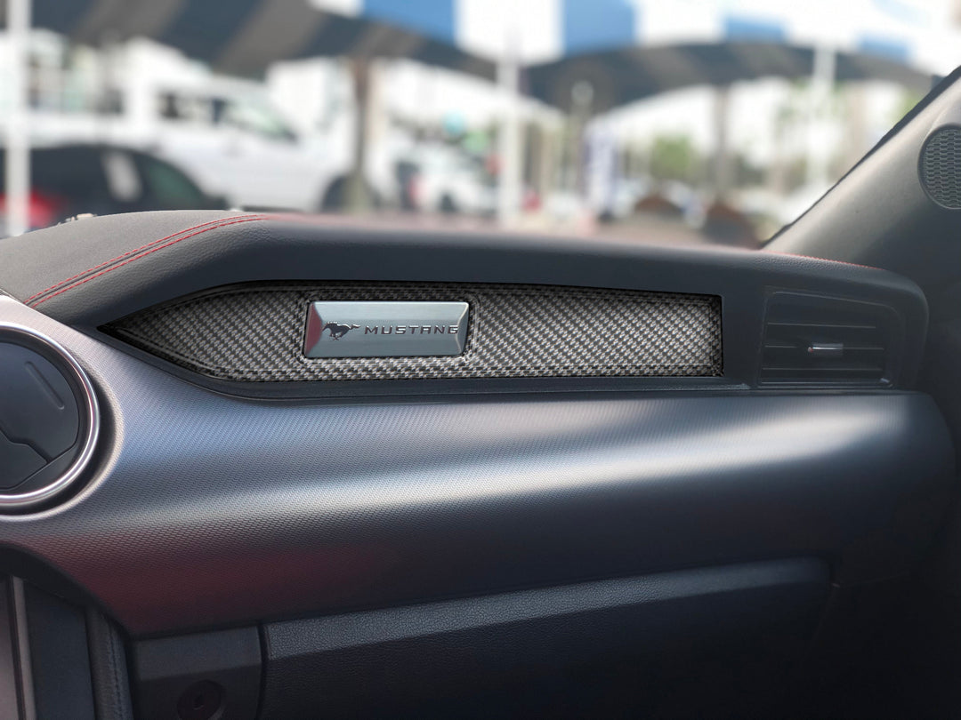 Passenger Side Glove Box Accent Accent Trim Fits 2015-2023 Ford Mustang