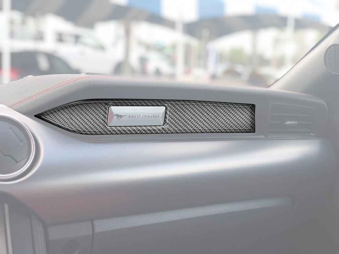 Passenger Side Glove Box Accent Accent Trim Fits 2015-2023 Ford Mustang