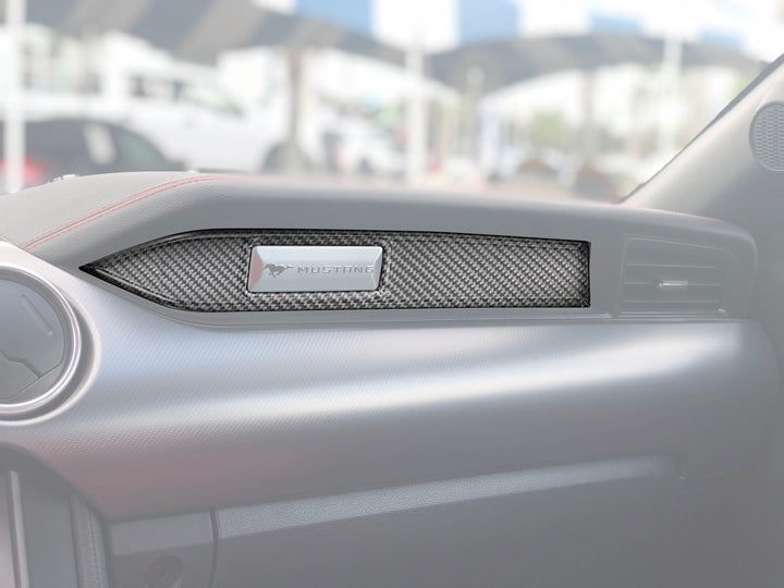 Passenger Side Glove Box Accent Accent Trim Fits 2015-2023 Ford Mustang