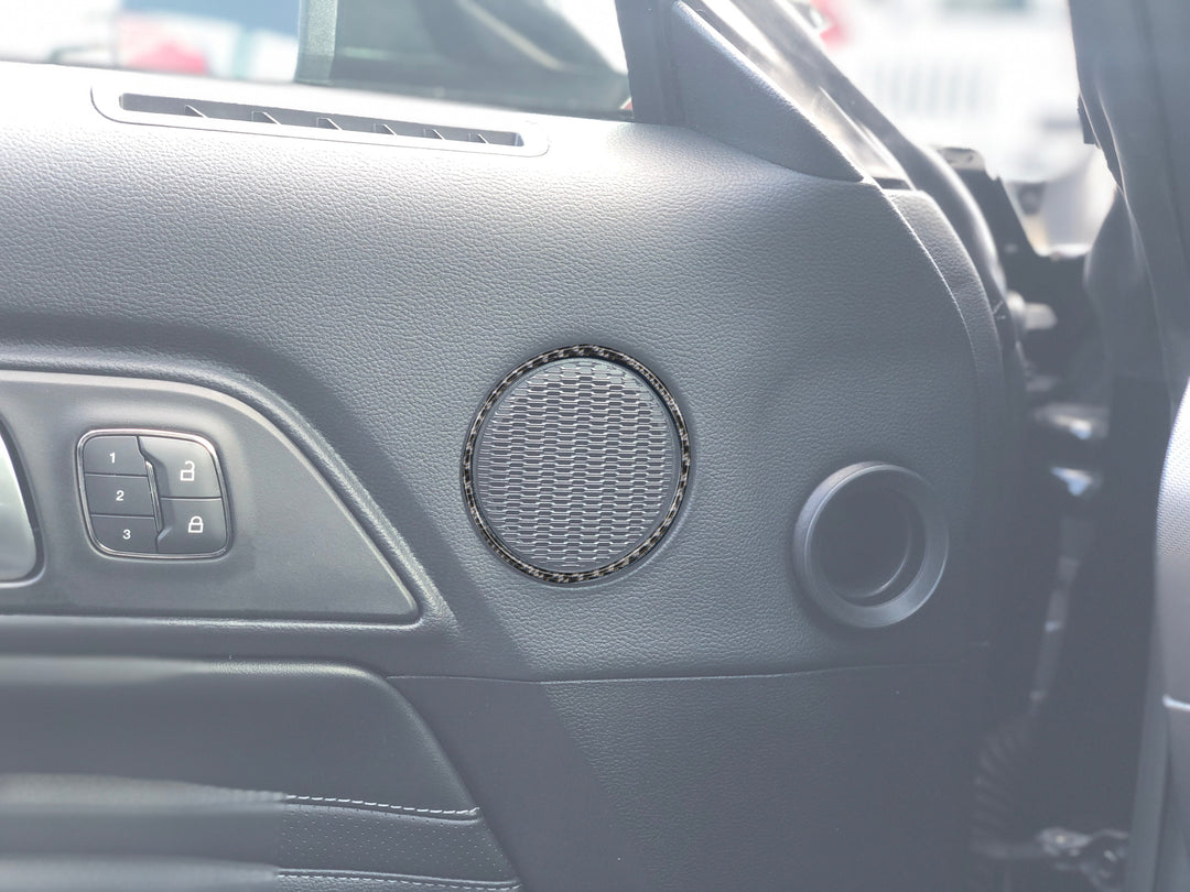 Door Speaker Ring Accent Trim Fits 2015-2023 Ford Mustang