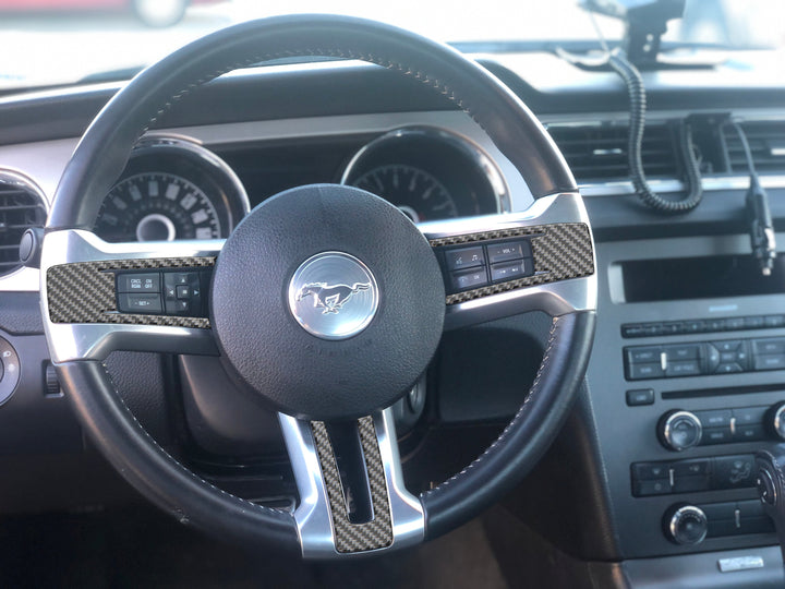 Steering Wheel Accent Trim Fits 2010-2014 Ford Mustang
