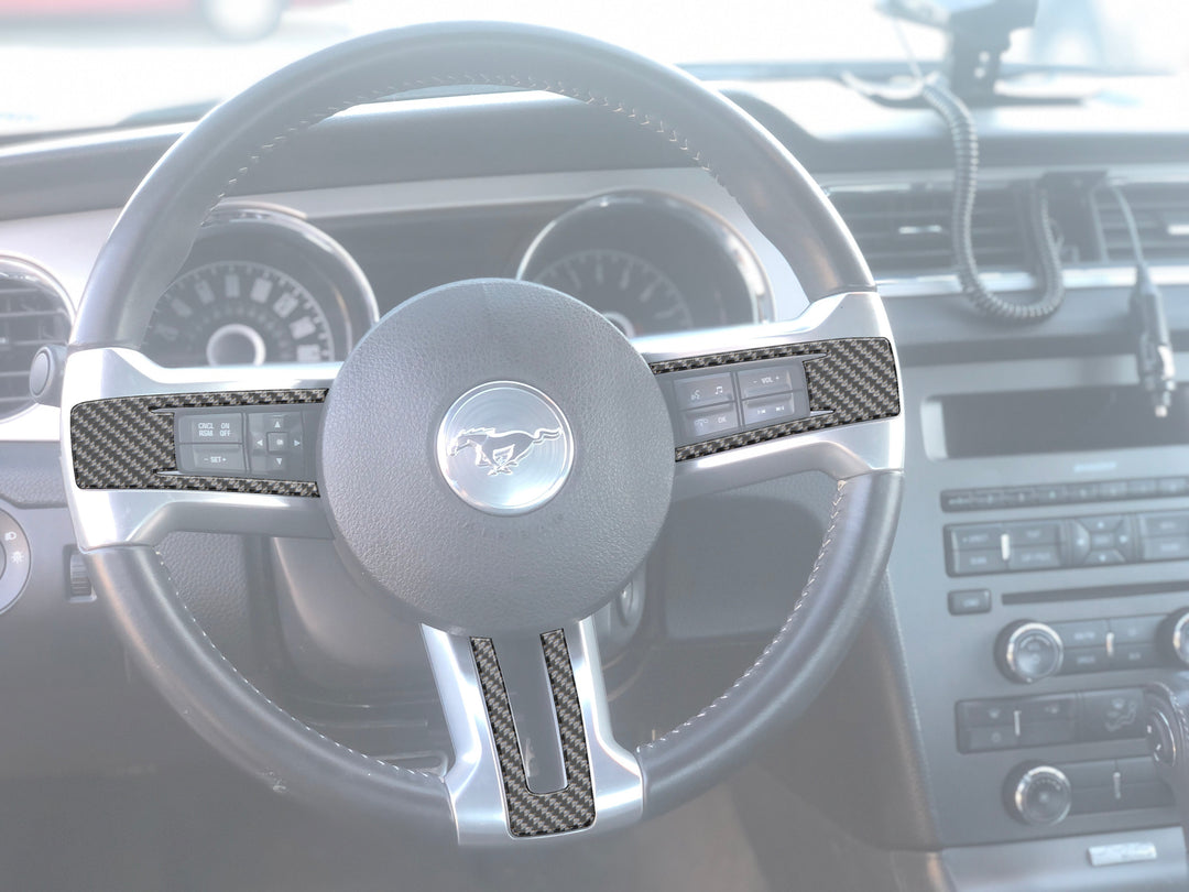 Steering Wheel Accent Trim Fits 2010-2014 Ford Mustang