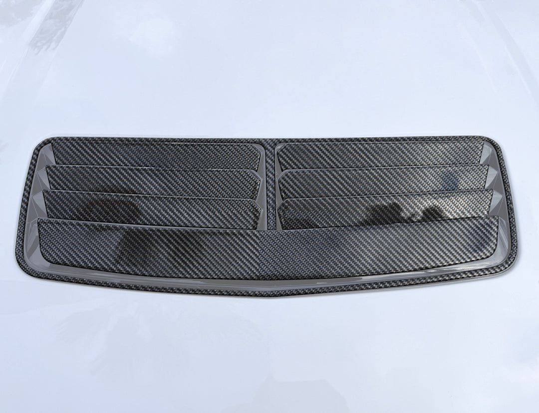 Hood Vent Accent Trim Fits 2024-2025 Ford Mustang
