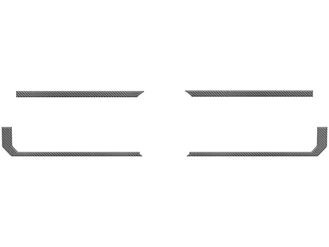 Front Grille Line Accent Trim Fits 2025-2026 Toyota 4Runner