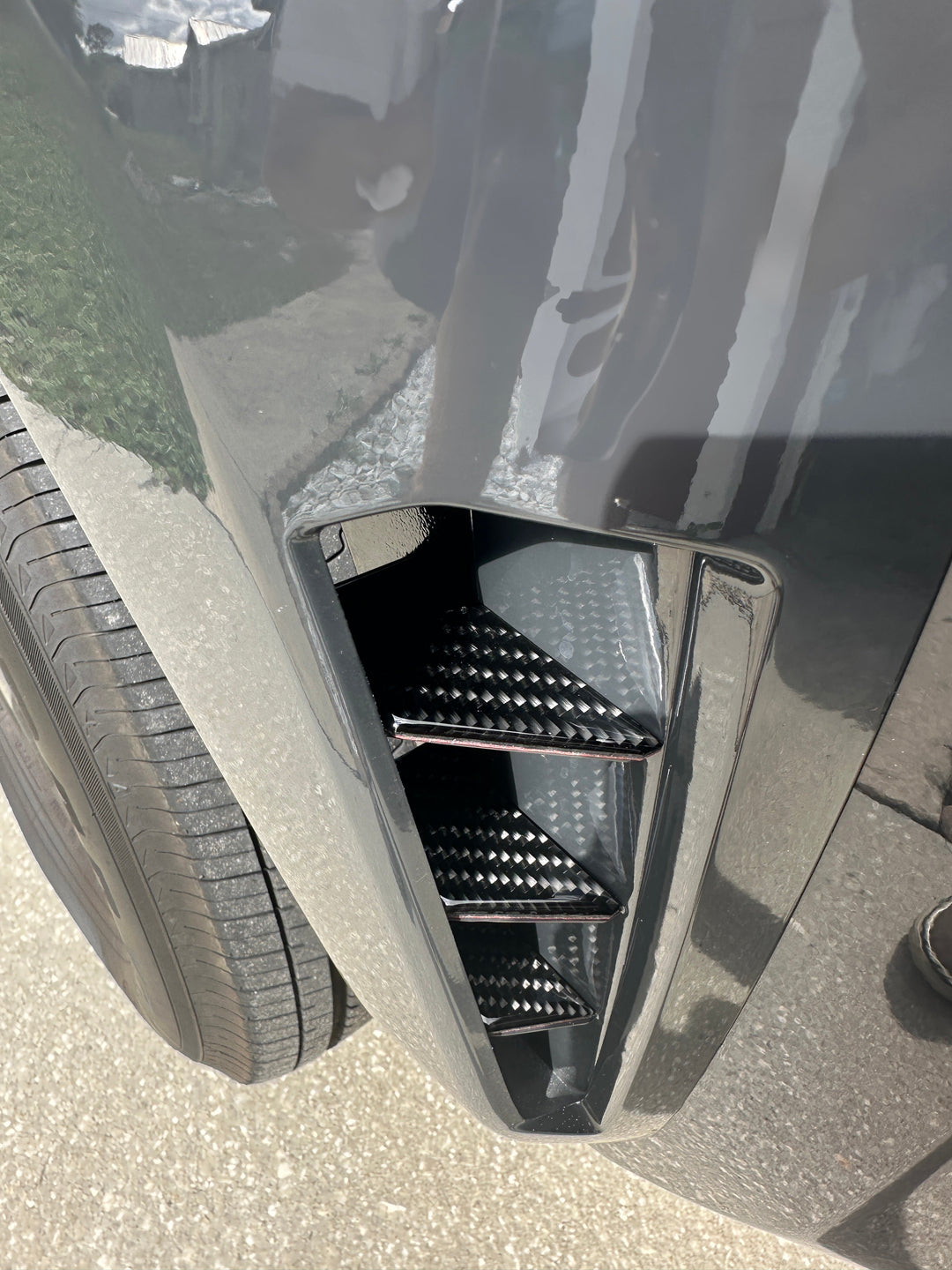 Front Fender Flare Vents Overlays Fits 2025-2026 Toyota 4Runner