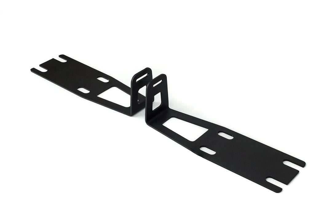 22" Bumper Hidden LED Light Bar Mounting Brackets For 2010-2018 Dodge 2500/3500