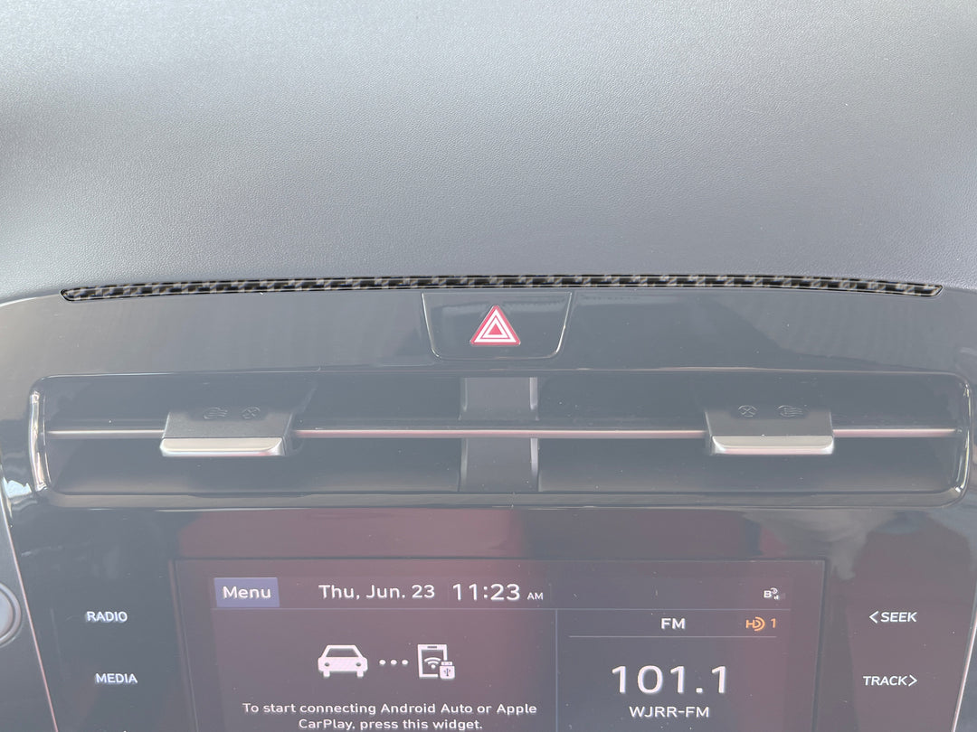 Center Dash Line Accent Trim Fits 2022-2025 Hyundai Santa Cruz