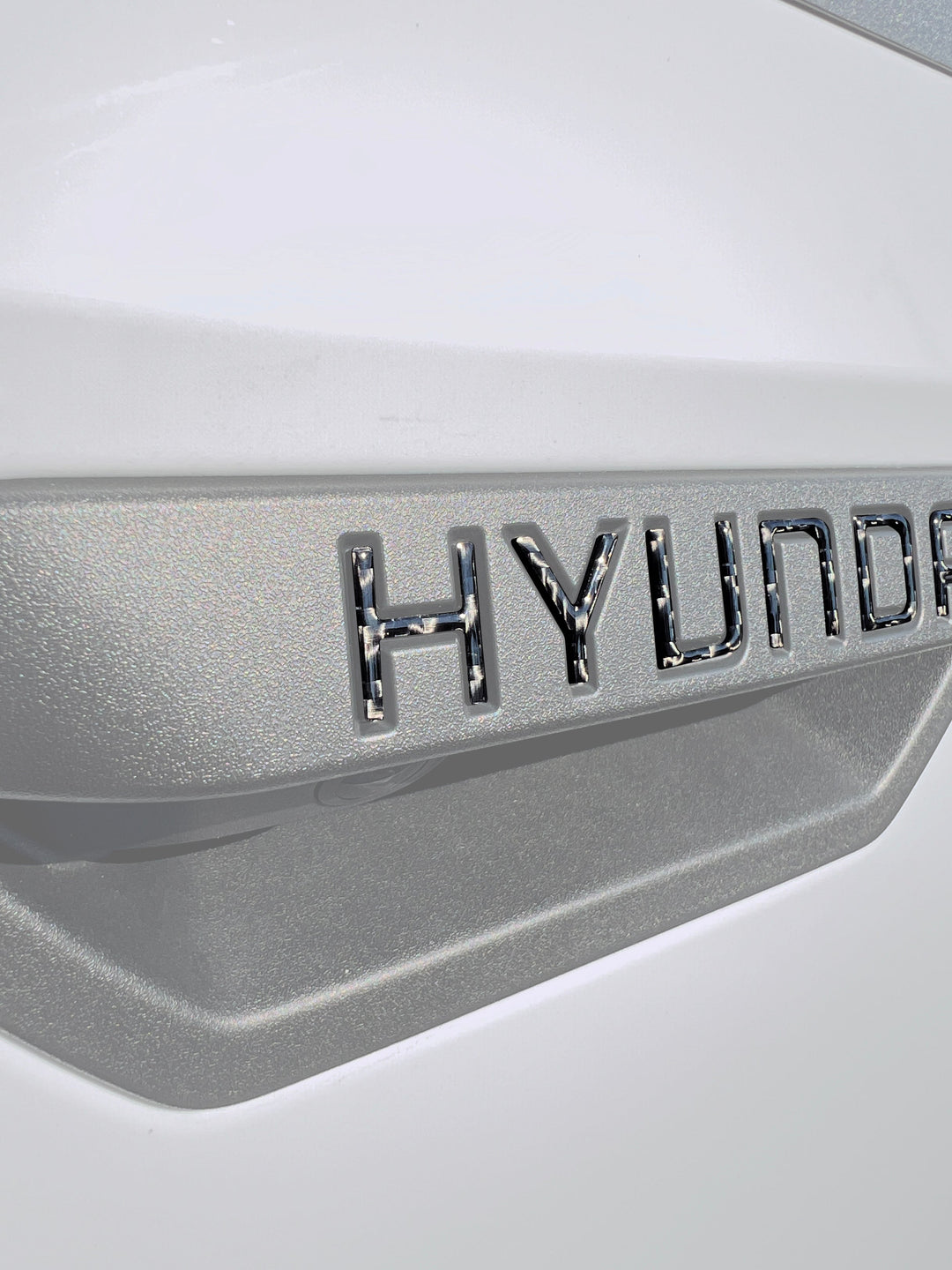 Tailgate Handle Letter Inserts Fits 2022-2025 Hyundai Santa Cruz