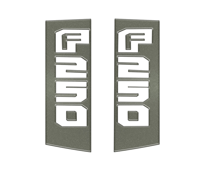 Side Emblem Accent Trim Fits 2017-2022 Ford Super Duty