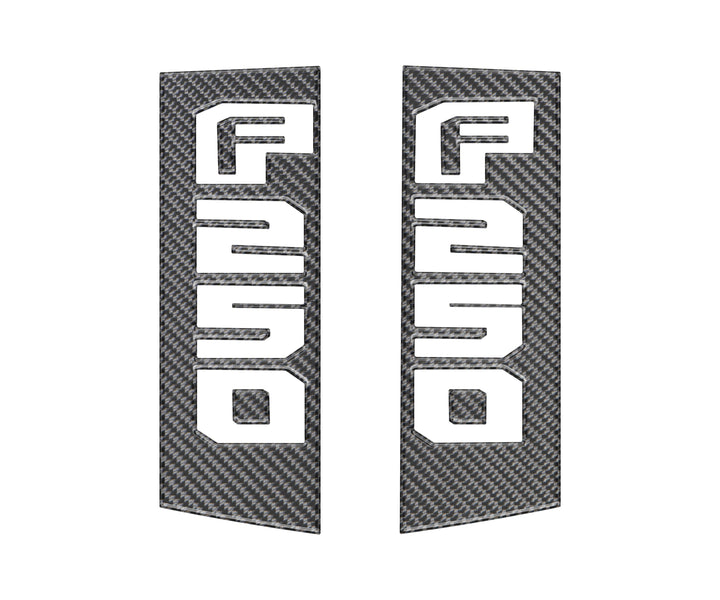 Side Emblem Accent Trim Fits 2017-2022 Ford Super Duty