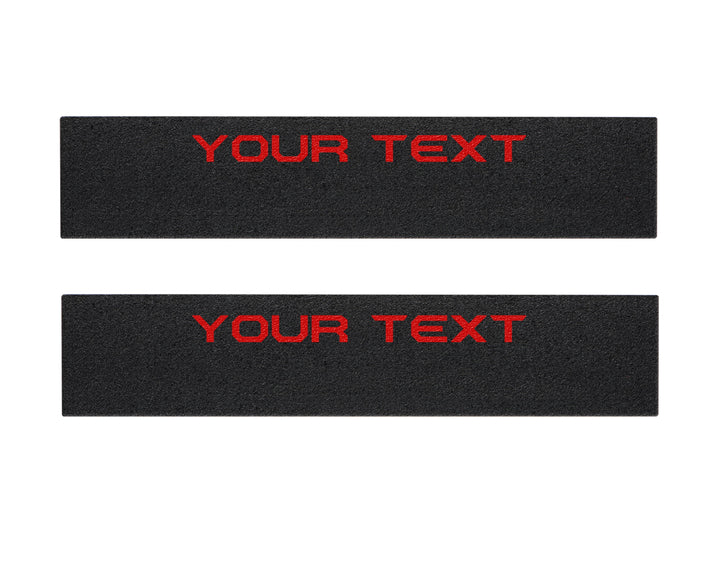 Door Sill Protection Overlays (Textured) Fits 2023-2025 Ford Super Duty