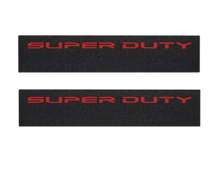 Door Sill Protection Overlays (Textured) Fits 2023-2025 Ford Super Duty