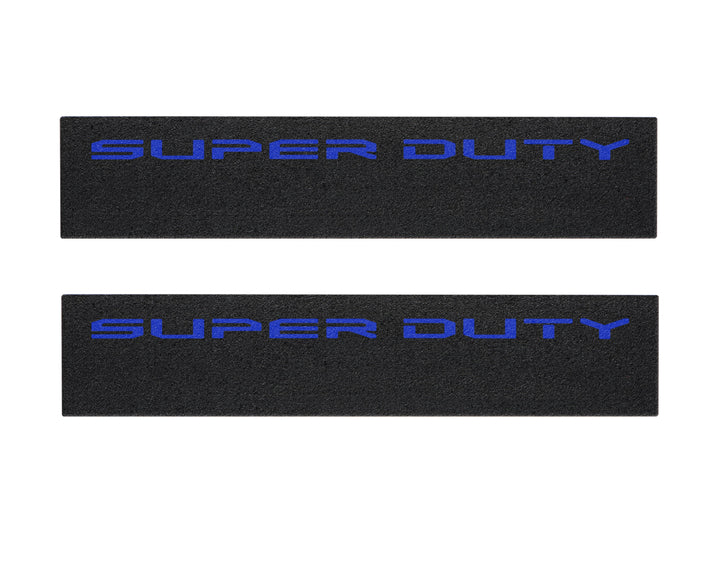 Door Sill Protection Overlays (Textured) Fits 2023-2025 Ford Super Duty