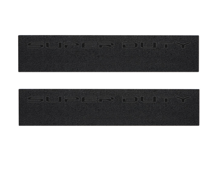 Door Sill Protection Overlays (Textured) Fits 2023-2025 Ford Super Duty