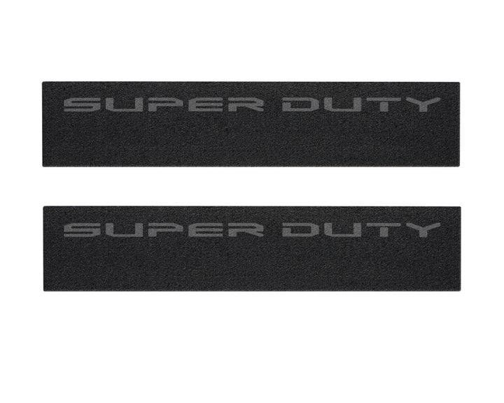 Door Sill Protection Overlays (Textured) Fits 2023-2025 Ford Super Duty