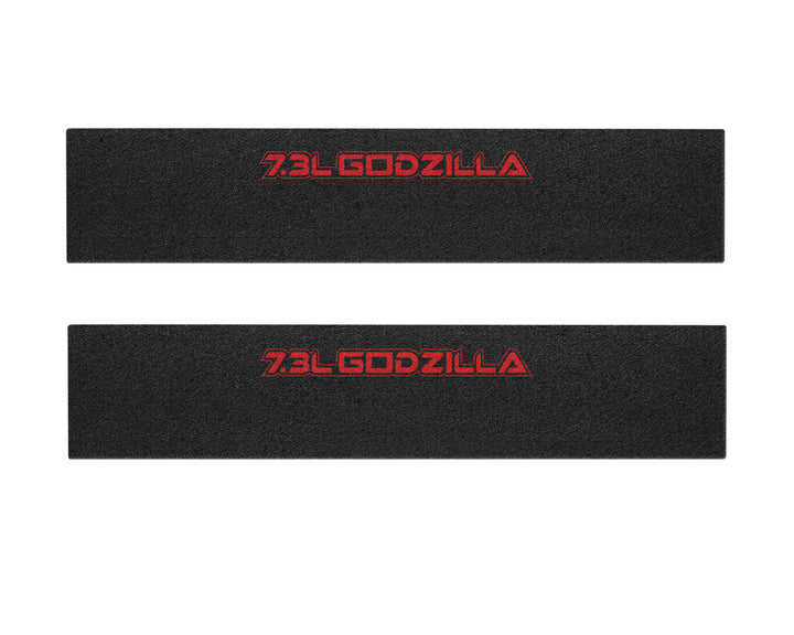 Door Sill Protection Overlays (Textured) Fits 2023-2025 Ford Super Duty