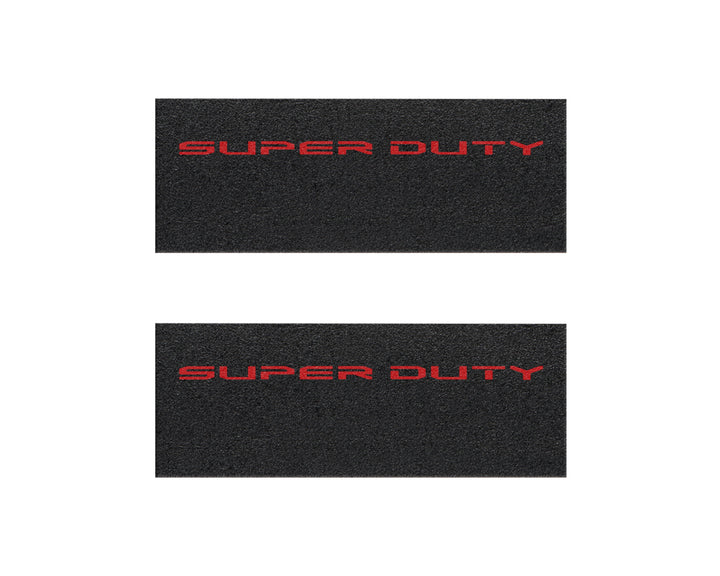 Door Sill Protection Overlays (Textured) Fits 2023-2025 Ford Super Duty