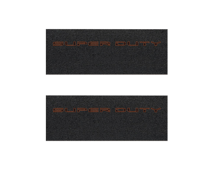 Door Sill Protection Overlays (Textured) Fits 2023-2025 Ford Super Duty