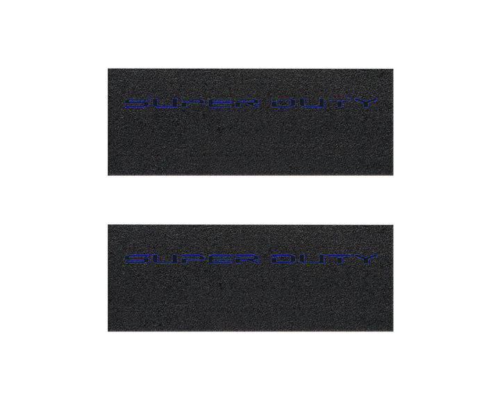 Door Sill Protection Overlays (Textured) Fits 2023-2025 Ford Super Duty
