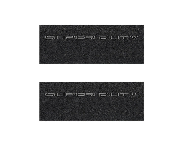 Door Sill Protection Overlays (Textured) Fits 2023-2025 Ford Super Duty