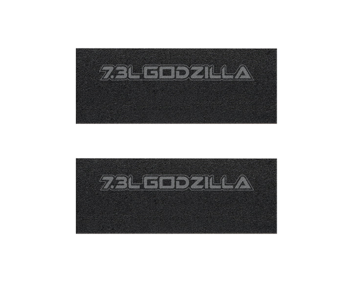 Door Sill Protection Overlays (Textured) Fits 2023-2025 Ford Super Duty