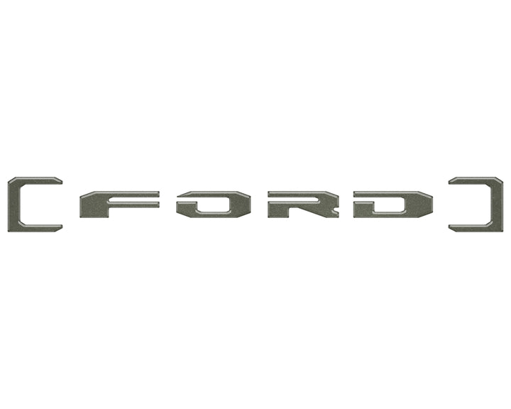 Upper Glove Box Letter Overlays Fits 2023-2025 Ford Super Duty