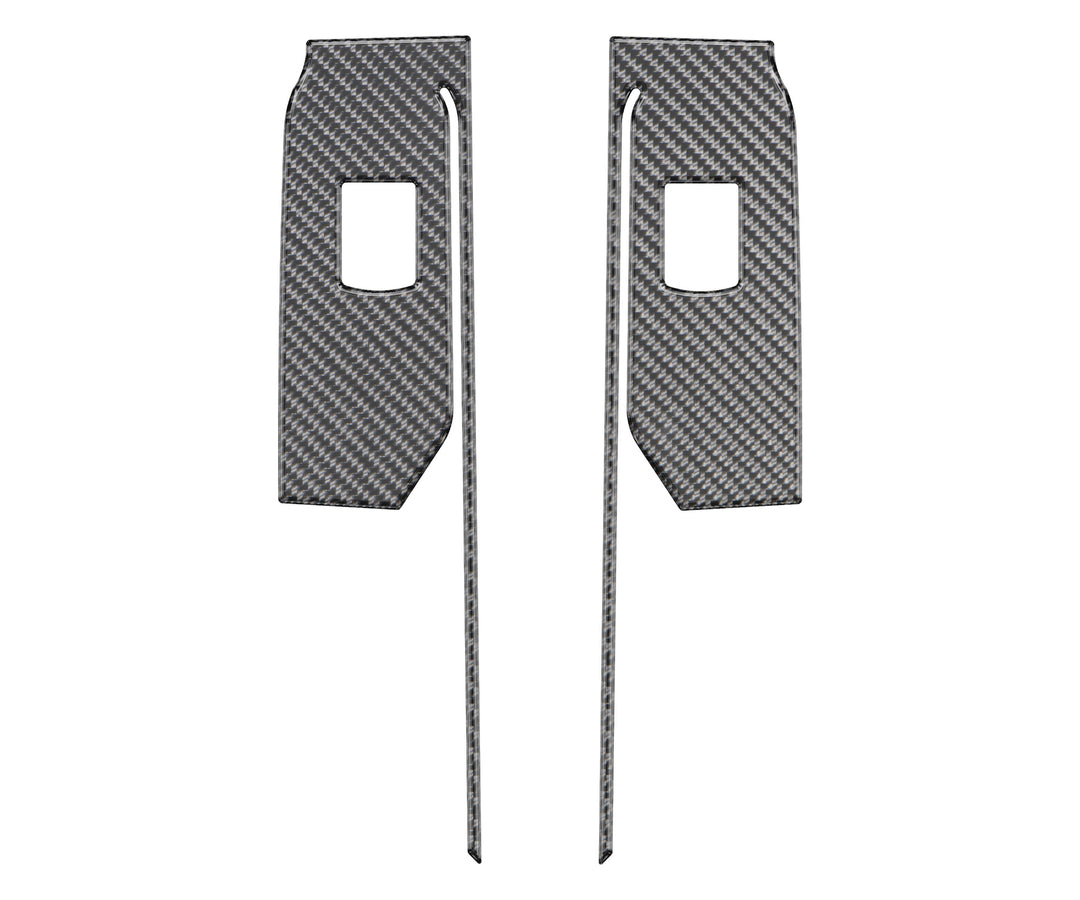 Door Switch Accent Overlays Fits 2019-2021 Chevrolet Silverado