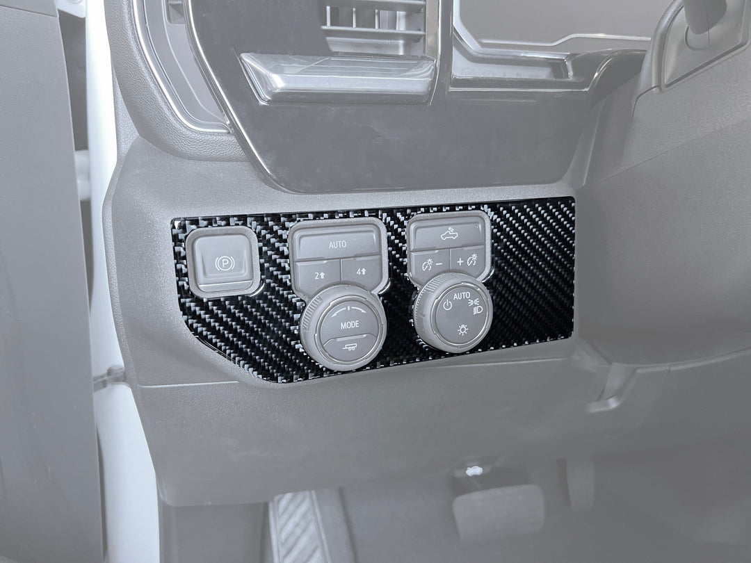Driver Side Switch Panel Accent Trim Fits 2022-2025 Chevrolet Silverado