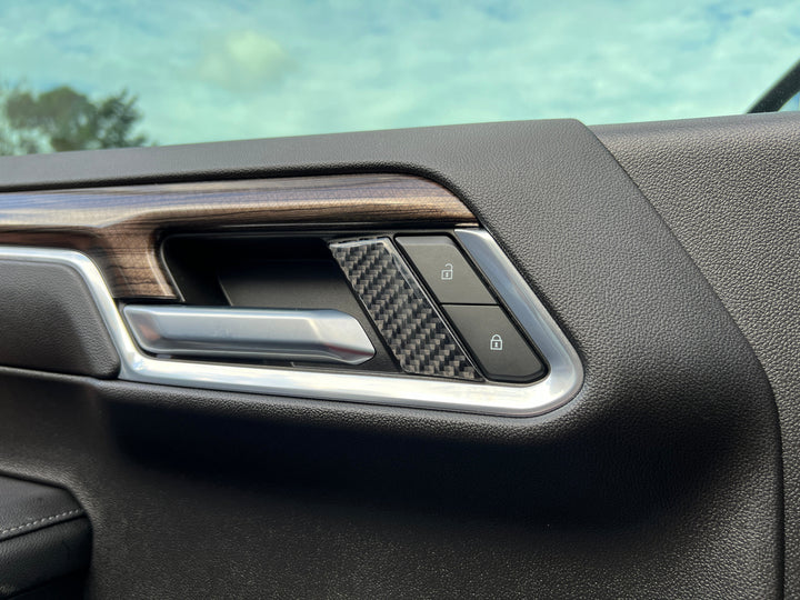 Front Door Handle Accent Trim Fits 2022-2025 Chevrolet Silverado