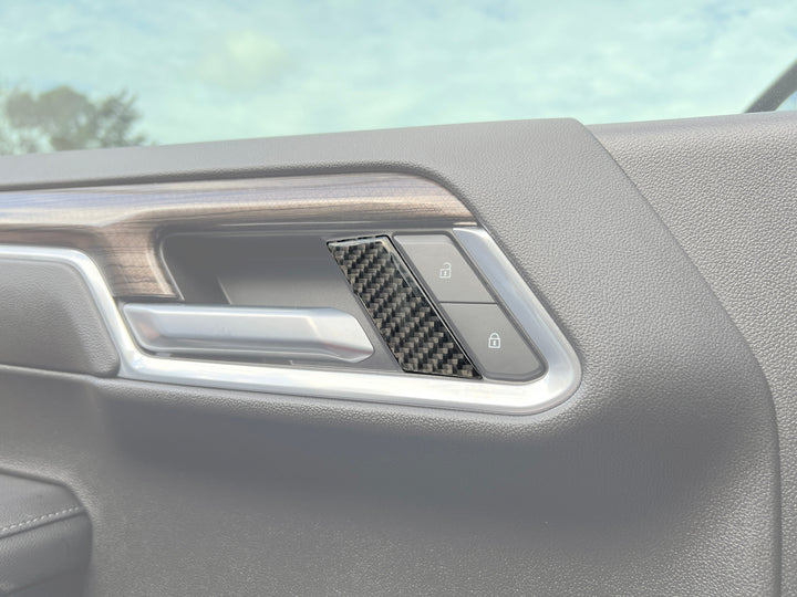 Front Door Handle Accent Trim Fits 2022-2025 Chevrolet Silverado