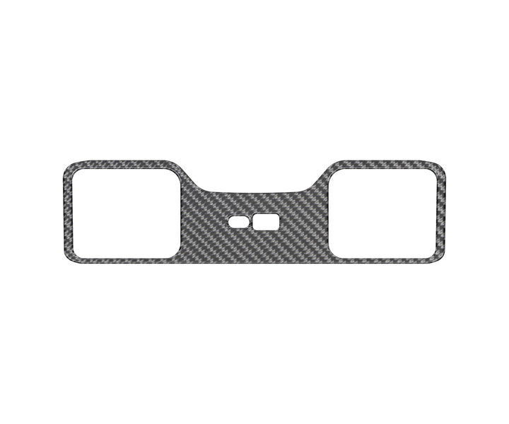 Rear Center Console Accent Trim Fits 2022-2025 Chevrolet Silverado