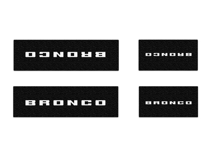 Door Sill Protection Overlays Fits 2021-2025 Ford Bronco