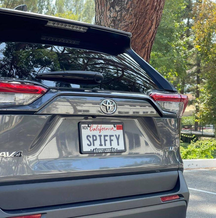 Get Lost - Raised License Plate Frame